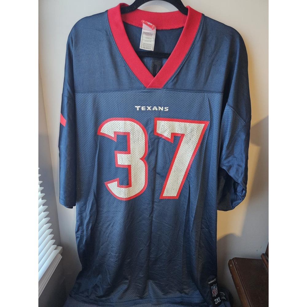 Vintage Houston Texans Domanic Davis #37 Reebok Jersey‎ Size 2XL